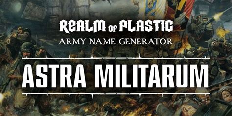 40k name generator imperial guard|Astra Militarum .